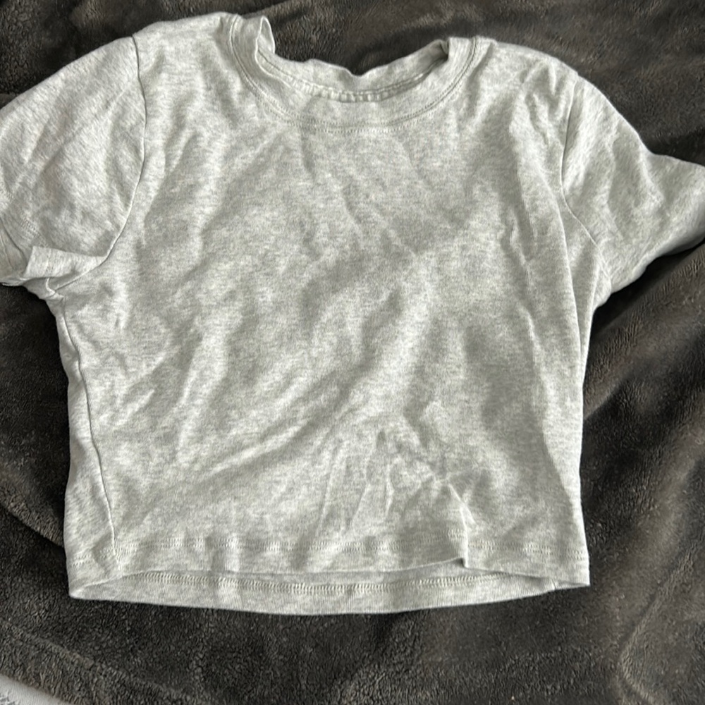 Hollister grey baby tee